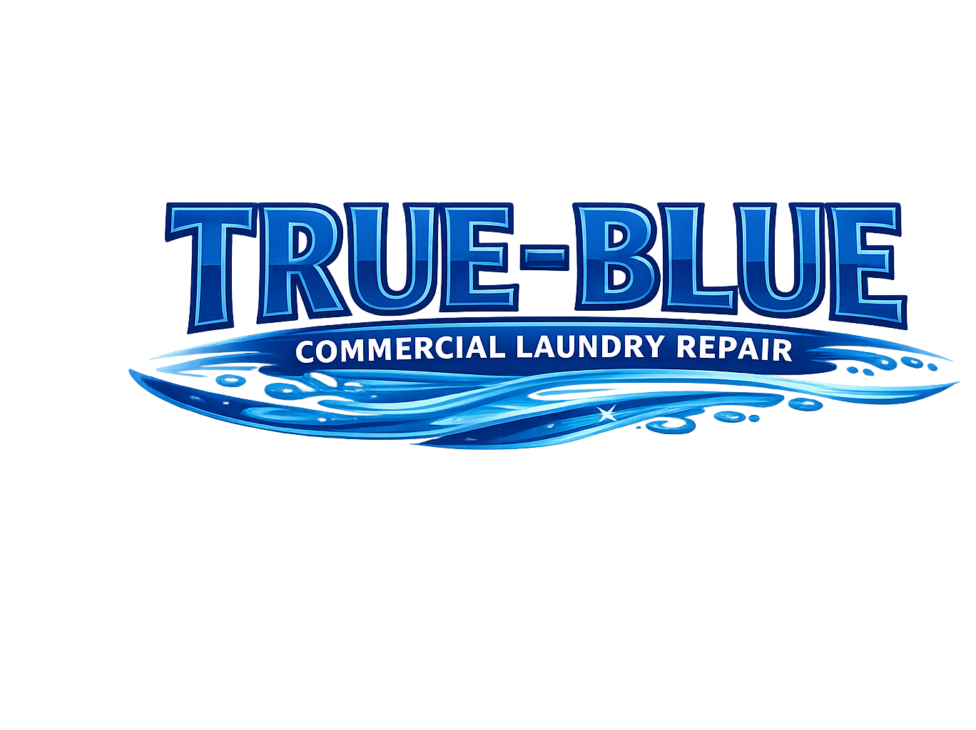 True Blue Commercial Laundry Repair logo